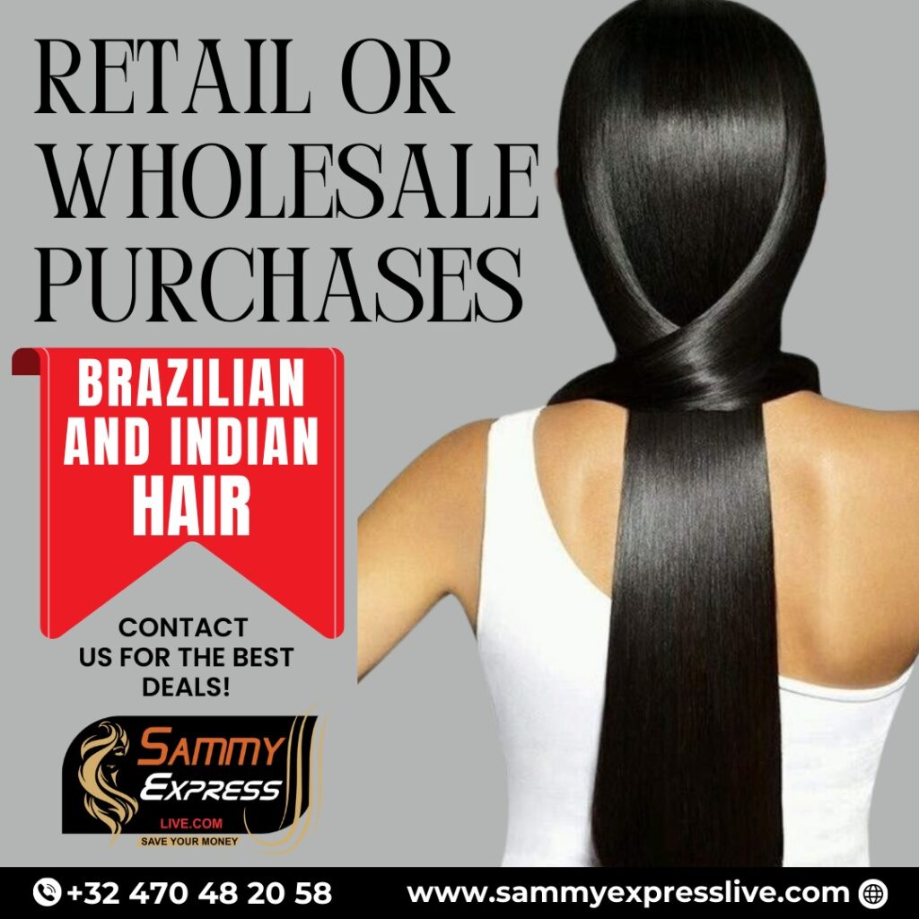 Raw Human Natural Hair