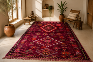 Authentic Handwoven Berber Carpet