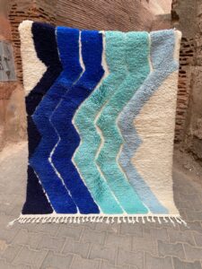 Moroccan wool carpet